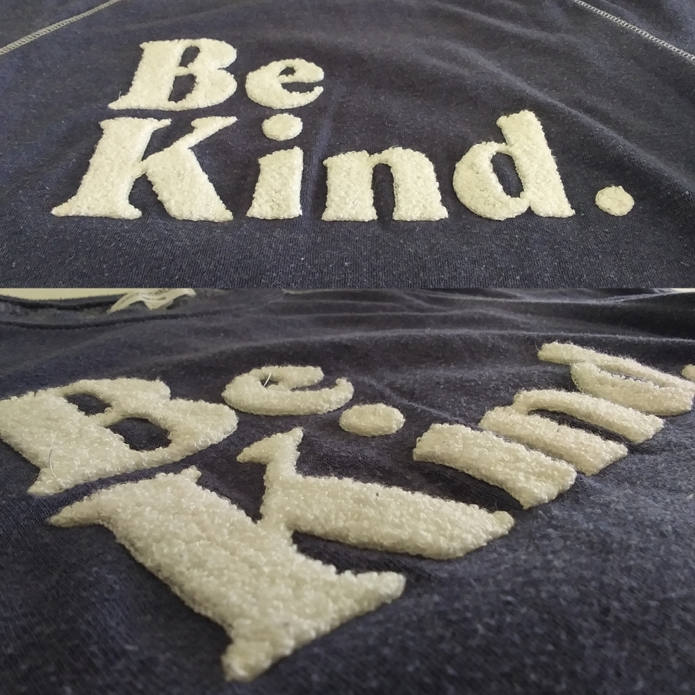 Be Kind - Period Jersey Knit Raglan Tee - Picture 5 of 6